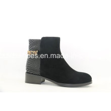 Atualizado Comfort Flat Leather Women Boots com Multi Designs